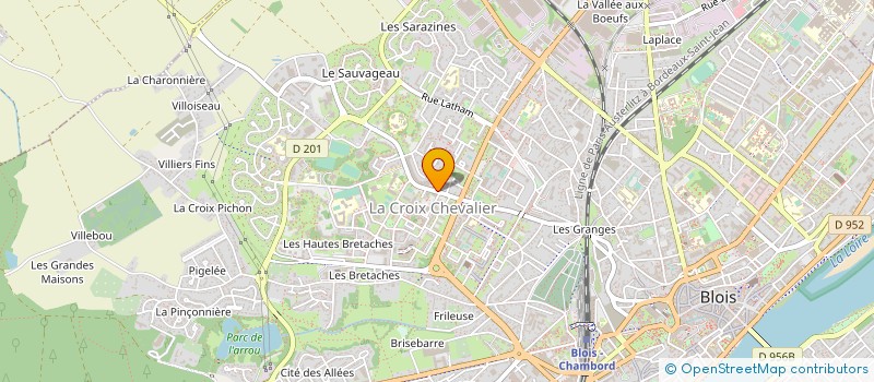 localisation de l'entreprise SARL WAFAA à BLOIS
