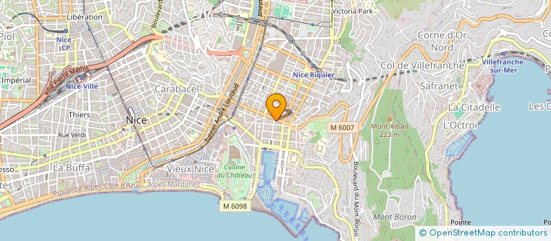 localisation de l'entreprise SARL WAKEY COSMETIQUES à NICE