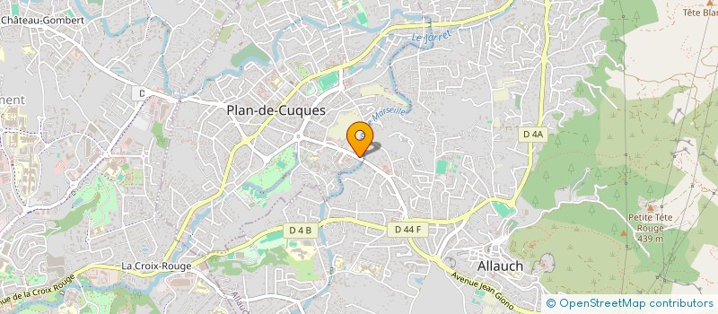 localisation de l'entreprise SARL WALLIS à PLAN-DE-CUQUES
