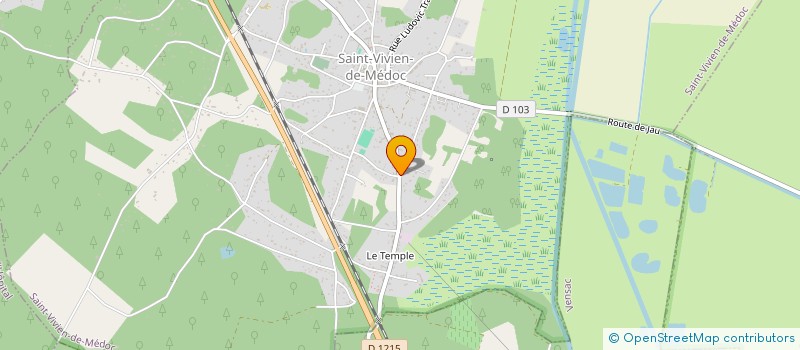 localisation de l'entreprise SARL WANAKA  SAINT-VIVIEN-DE-MEDOC