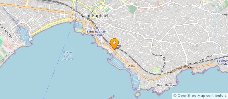localisation de l'entreprise SARL WANDOM à SAINT-RAPHAEL
