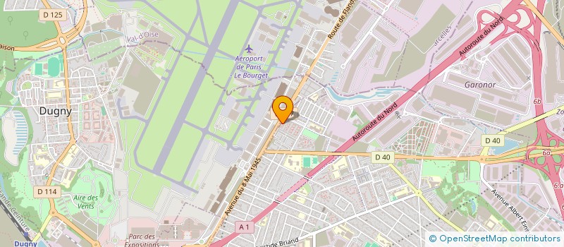 localisation de l'entreprise SARL WARAM à LE BLANC-MESNIL