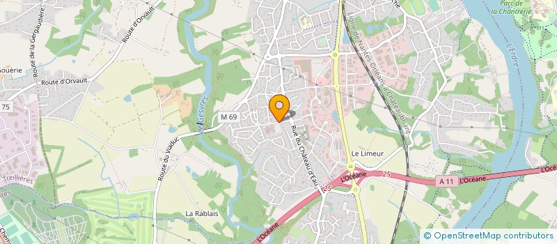 localisation de l'entreprise SARL WAREHOUSE à LA CHAPELLE-SUR-ERDRE