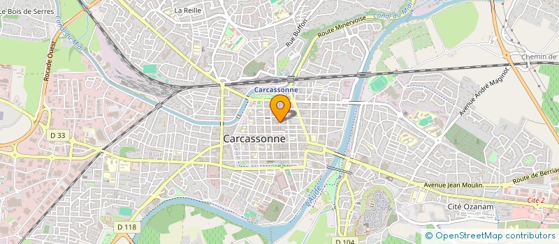 localisation de l'entreprise SARL WARNIER à CARCASSONNE