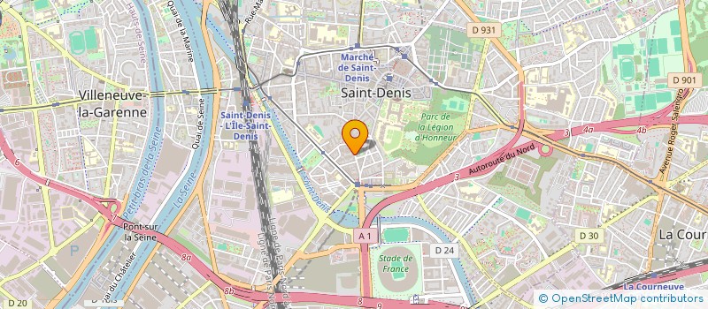 localisation de l'entreprise SARL WASAPHONE à SAINT-DENIS