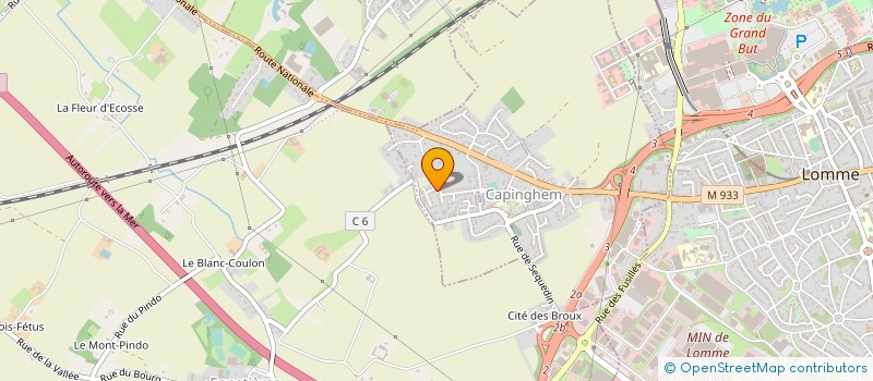 localisation de l'entreprise SARL WASH HAND CAR à LILLE
