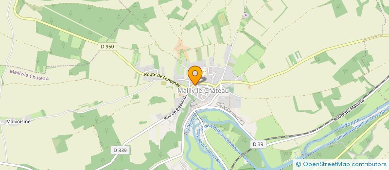 localisation de l'entreprise SARL WATT SPORT  MAILLY-LE-CHATEAU