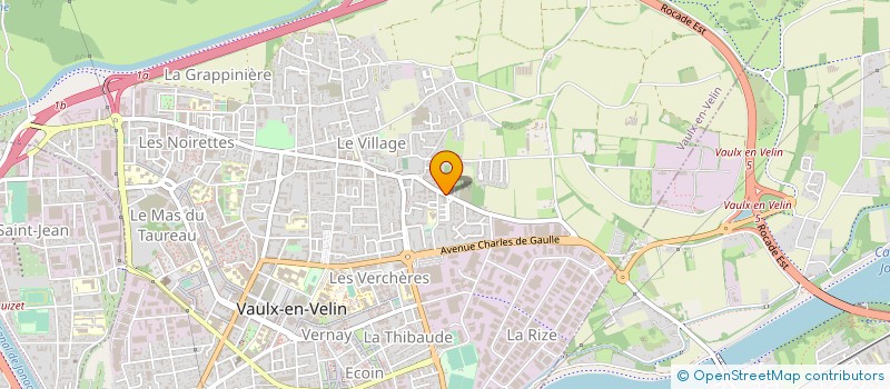 localisation de l'entreprise SARL WATTER ENERGIE  VAULX-EN-VELIN