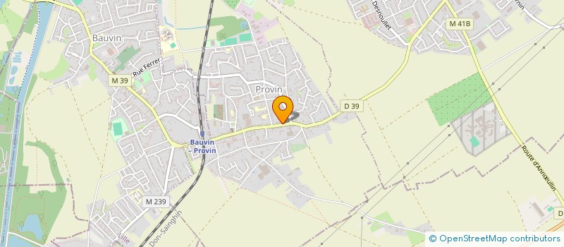 localisation de l'entreprise SARL WATTERLOT PERE & FILS  PROVIN