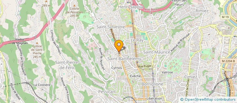 localisation de l'entreprise SARL WEB CONSULTING à NICE