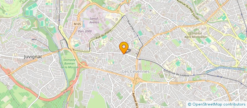 localisation de l'entreprise SARL WEBICRAFT à MONTPELLIER