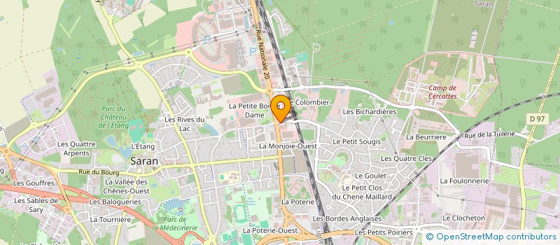 localisation de l'entreprise SARL WEIRELDT à SARAN