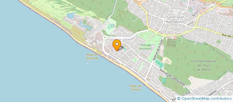 localisation de l'entreprise SARL WERNER  LA BARRE-DE-MONTS