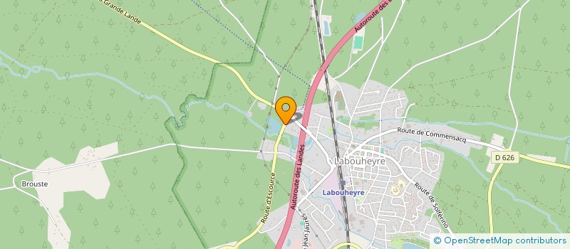 localisation de l'entreprise SARL WEST COAST COMMUNICATION  LUE