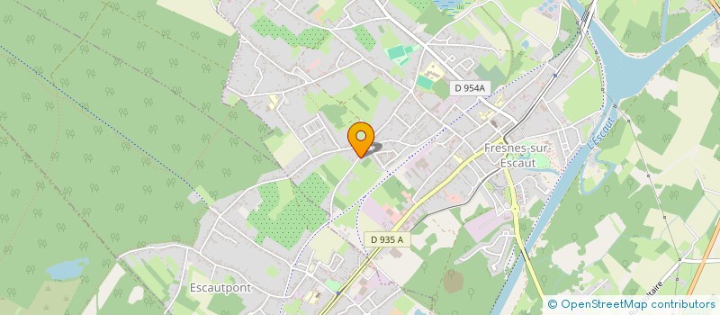 localisation de l'entreprise SARL WESTRELIN CARROSSERIE DU LUTTEAU à FRESNES-SUR-ESCAUT