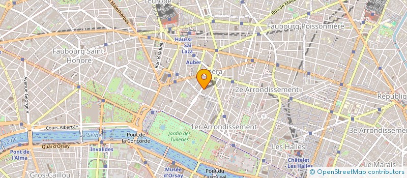 localisation de l'entreprise SARL WICKLOW  PARIS