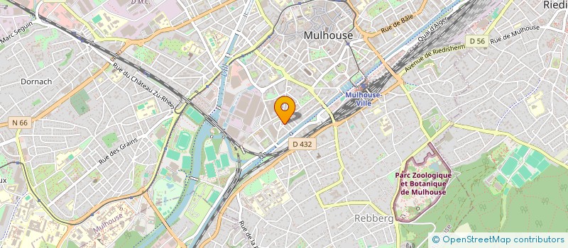 localisation de l'entreprise SARL WIDIS FRANCE à MULHOUSE