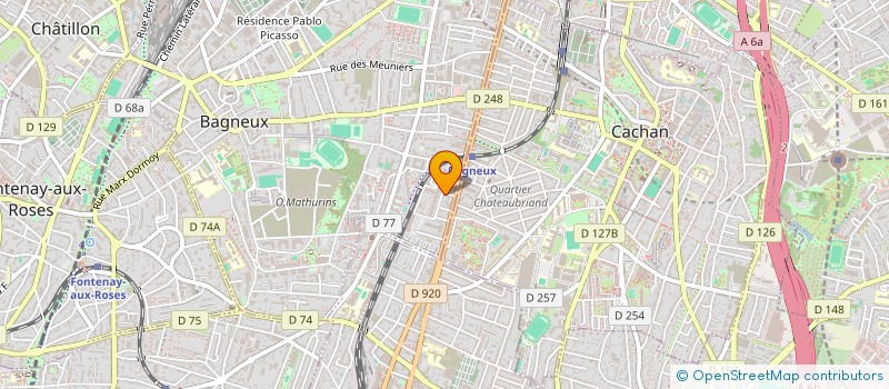 localisation de l'entreprise SARL WIDLOECHER PARTNERS à BAGNEUX