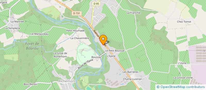 localisation de l'entreprise SARL WILFA à VAL-DE-COGNAC