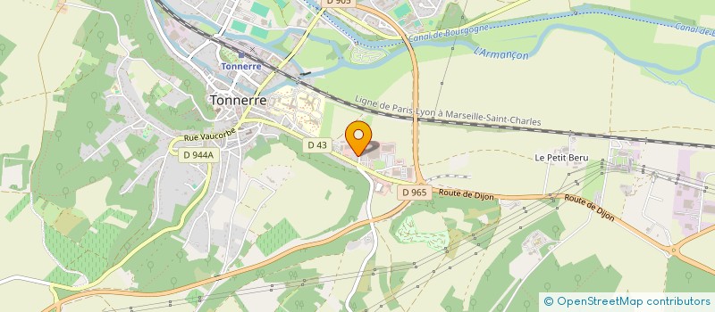 localisation de l'entreprise SARL WILHELM à TONNERRE