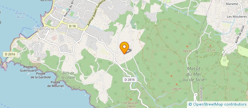 localisation de l'entreprise SARL WILL à SIX-FOURS-LES-PLAGES