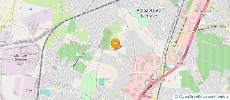 localisation de l'entreprise SARL WILL BEN  AMBARES-ET-LAGRAVE