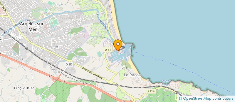 localisation de l'entreprise SARL WILLBEST à ARGELES-SUR-MER