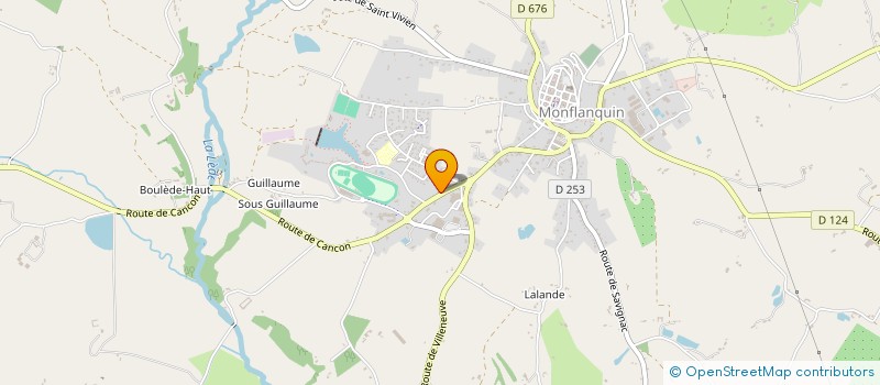 localisation de l'entreprise SARL WILLEMS LENNE  MONFLANQUIN