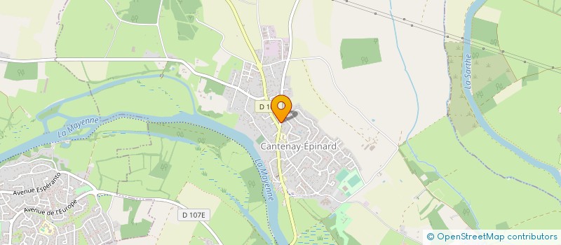 localisation de l'entreprise SARL WILLOCQ  CANTENAY-EPINARD