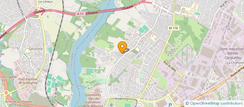 localisation de l'entreprise SARL WILLY TRANSPORTS à NANTES