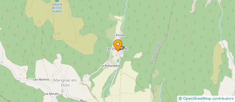 localisation de l'entreprise SARL WILLY VIEUX à MARIGNAC-EN-DIOIS