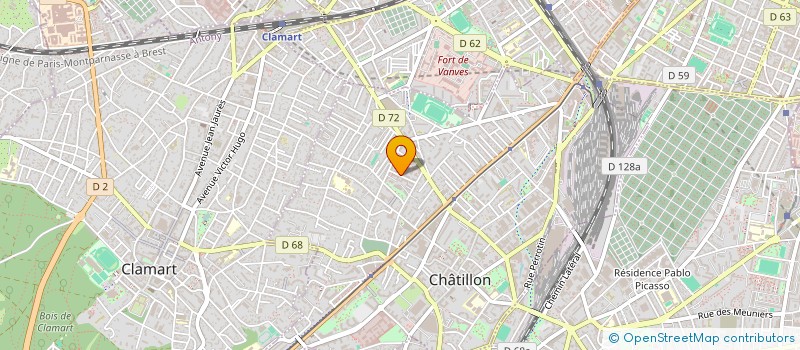 localisation de l'entreprise SARL WINSTEP à CHATILLON