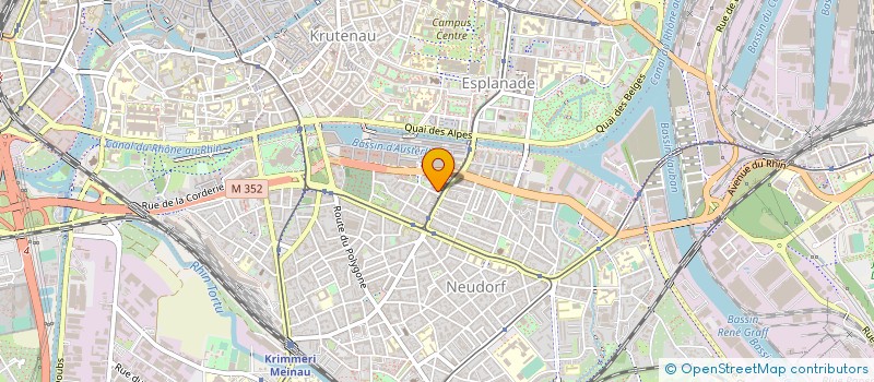 localisation de l'entreprise SARL WINSTON à STRASBOURG