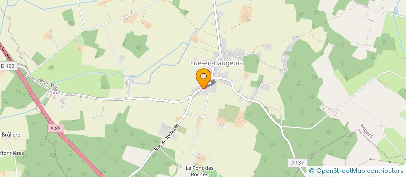 localisation de l'entreprise SARL WINSTON  LOIRE-AUTHION