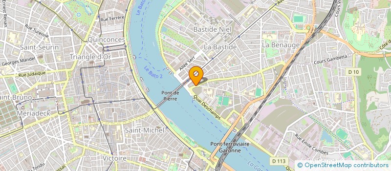 localisation de l'entreprise SARL WISSOF  BORDEAUX