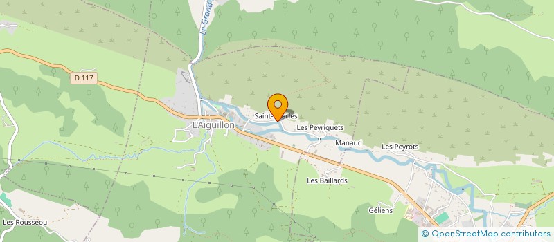 localisation de l'entreprise SARL WM à L'AIGUILLON