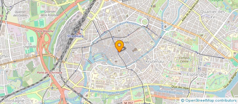 localisation de l'entreprise SARL WOK FINANCES à STRASBOURG