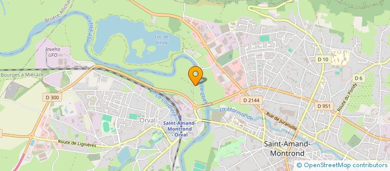 localisation de l'entreprise SARL  WOOD  LIFE  LA PERCHE