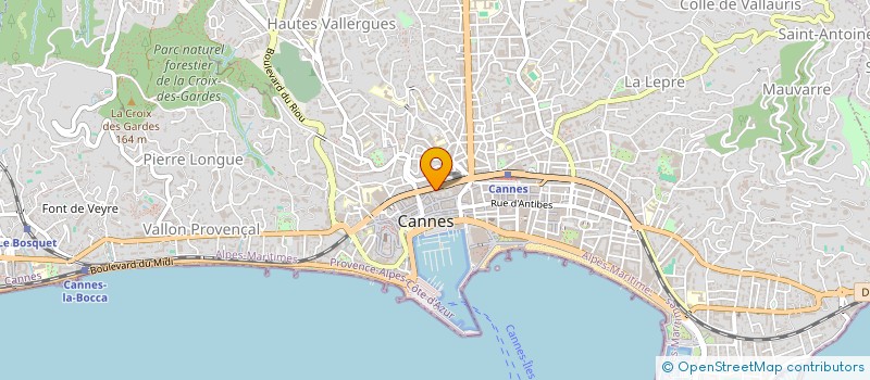 localisation de l'entreprise SARL WORLD INTERNATIONAL BUSINESS à CANNES