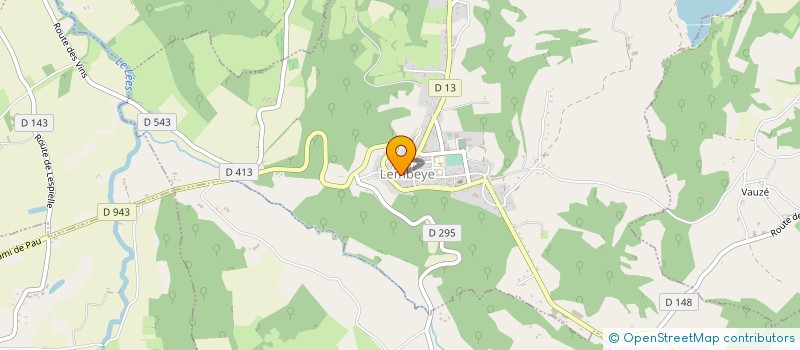 localisation de l'entreprise SARL WOZNIAK à LEMBEYE