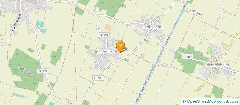 localisation de l'entreprise SARL WUNSCH ENERGIE  BSENBIESEN