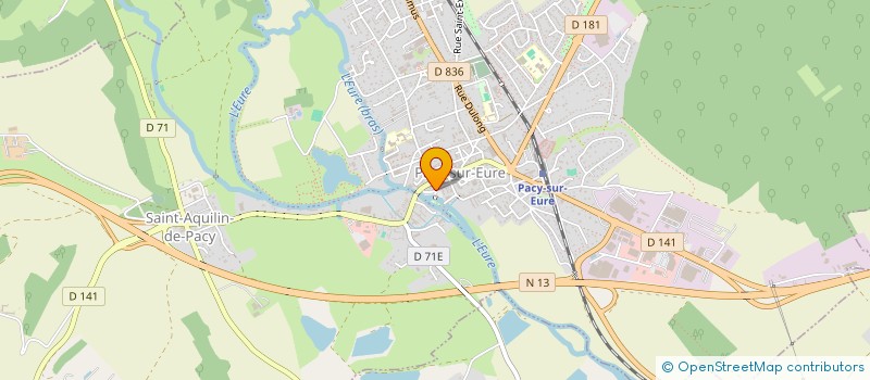 localisation de l'entreprise SARL WYN PLV PROD  PACY-SUR-EURE