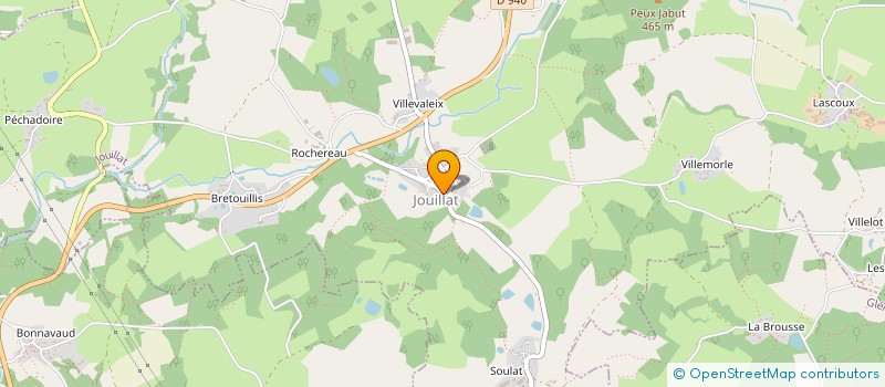 localisation de l'entreprise SARL WYN TAHO à JOUILLAT