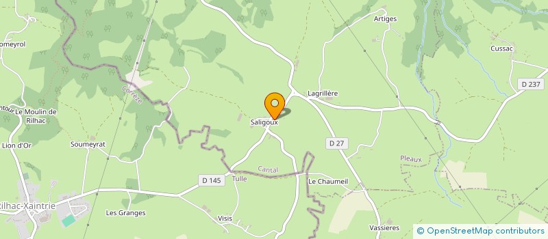 localisation de l'entreprise SARL XAINTRIE PLEAUDIENNE à PLEAUX