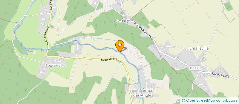 localisation de l'entreprise SARL XAVIER MOREAU à BROSVILLE