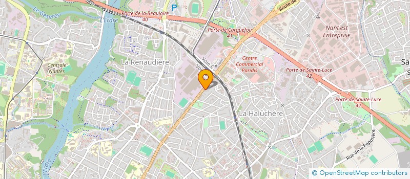 localisation de l'entreprise SARL XENAKIS à NANTES