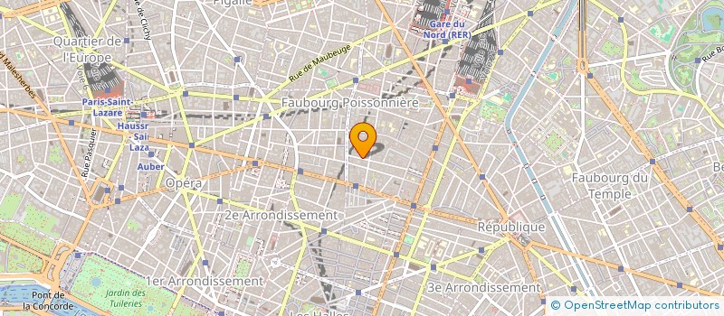 localisation de l'entreprise SARL XEZAL  PARIS