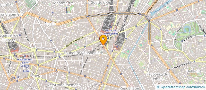 localisation de l'entreprise SARL XIN XIN  PARIS