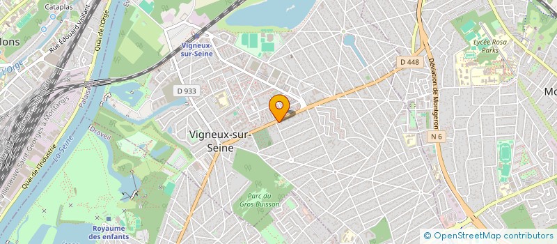 localisation de l'entreprise SARL XR SPORTS à VIGNEUX-SUR-SEINE