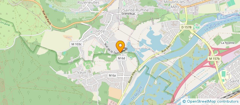 localisation de l'entreprise SARL XSIHSCHOLDT  JUSSY